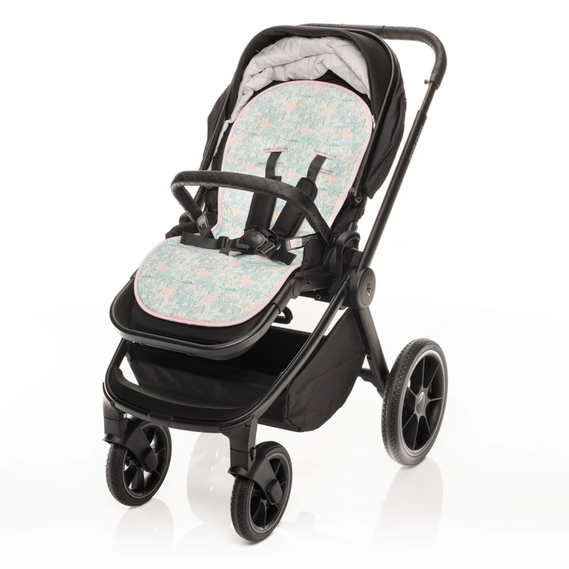 Zopa ülésbetét babakocsiba légáteresztő Breeze Jungle pink