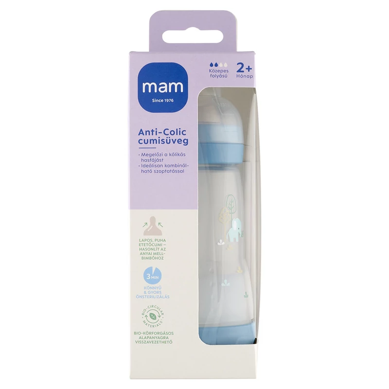 MAM cumisüveg Anti-Colic Matt 260ml uni