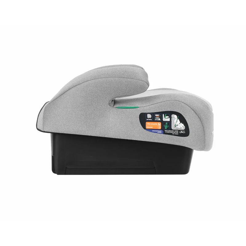 Kikkaboo ülésmagasító i-Go i-Size Beltfix 125-150 cm világosszürke