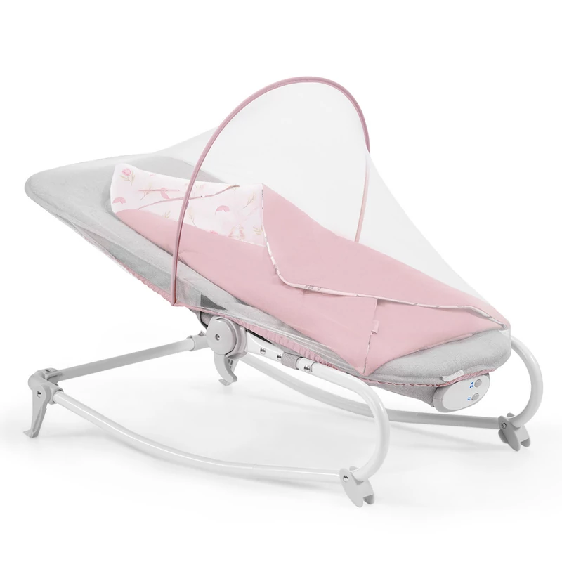 Kinderkraft pihenőszék Felio 2 rezgő zenélő Peony Rose