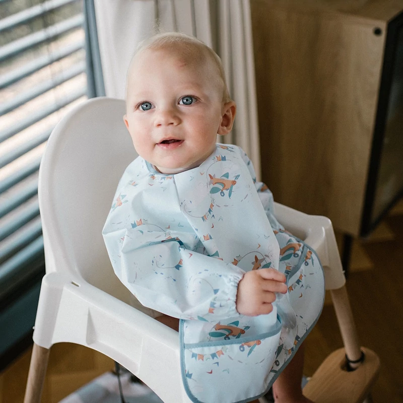 BabyOno elõke - hosszú ujjas vízálló Plane 6hó-2év 1476/03