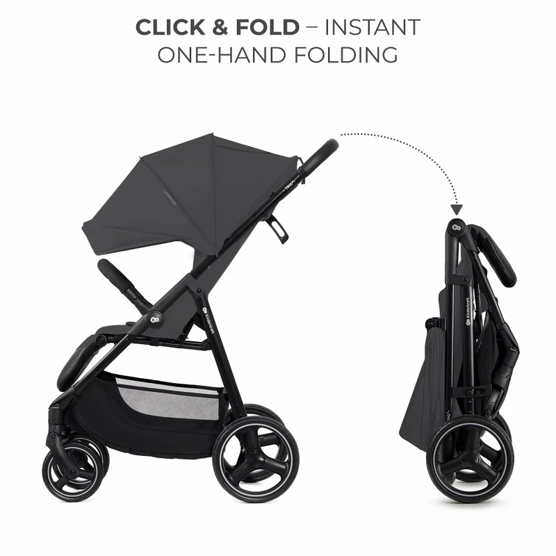 Kinderkraft sportbabakocsi 25 kg Trig 3 Granite grey