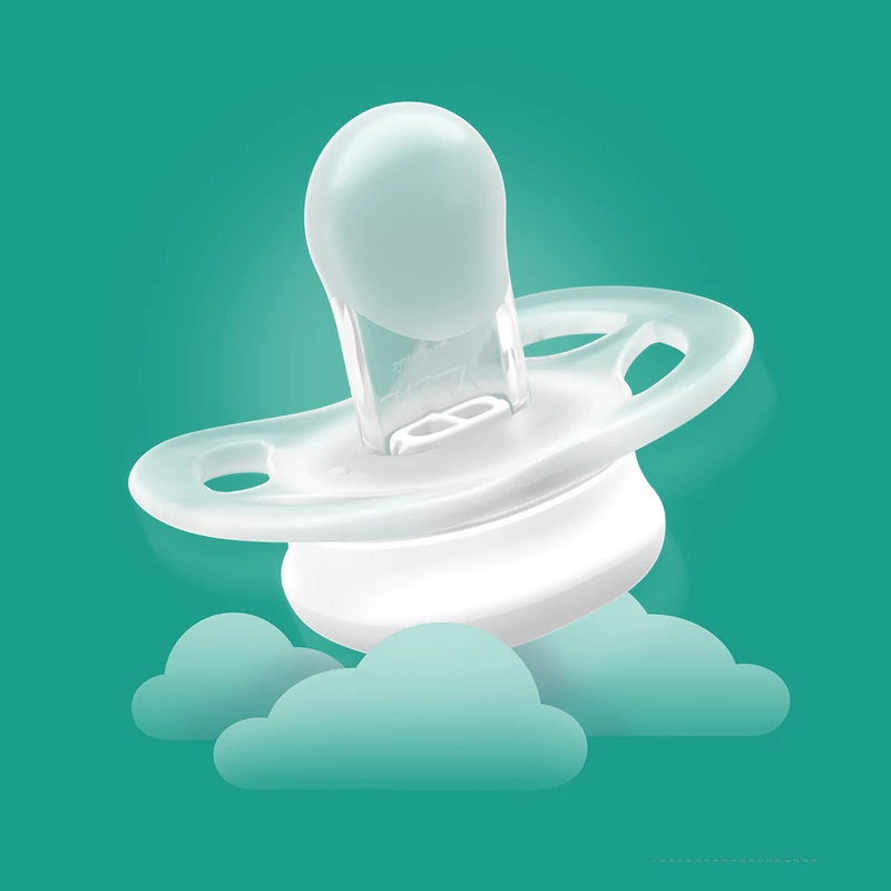 Philips AVENT játszócumi Ultra Start mintás 0-2hó lányos 2db
