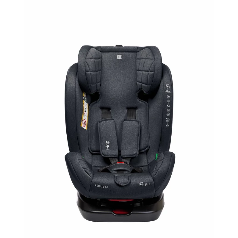 Kikkaboo gyerekülés i-Trip 360 fok i-Size Isofix 40-150 cm szürke