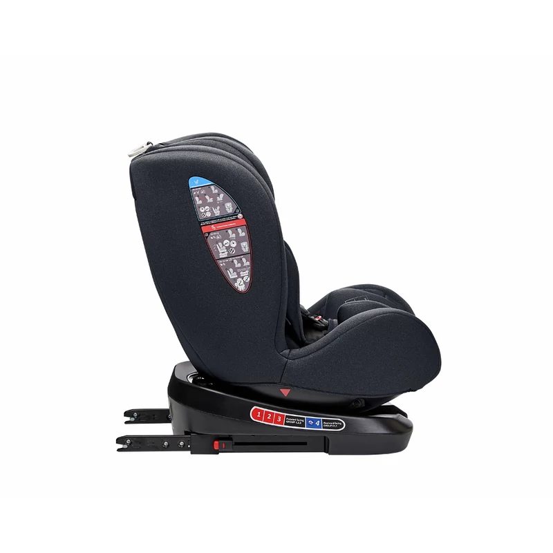 Kikkaboo gyerekülés i-Trip 360 fok i-Size Isofix 40-150 cm szürke