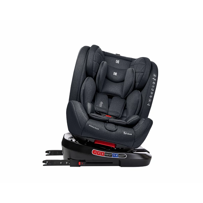 Kikkaboo gyerekülés i-Trip 360 fok i-Size Isofix 40-150 cm szürke