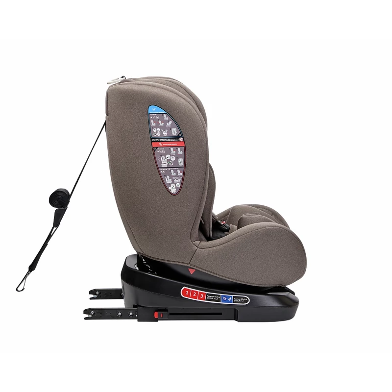 Kikkaboo gyerekülés i-Trip 360 fok i-Size Isofix 40-150 cm bézs