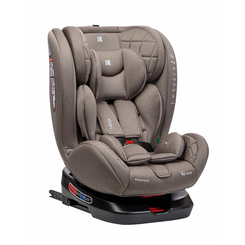 Kikkaboo gyerekülés i-Trip 360 fok i-Size Isofix 40-150 cm bézs