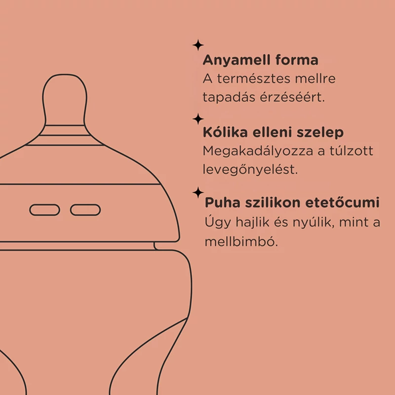 Tommee Tippee cumisüveg Natural Start 260 ml
