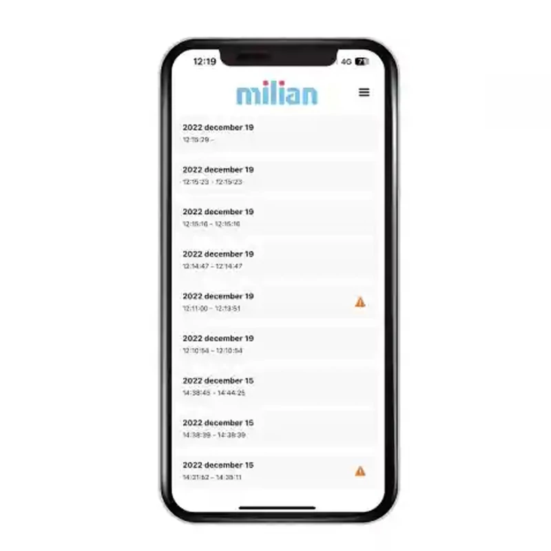 Milian légzésfigyelõ Lite Bluetooth 2db érzékelõlappal