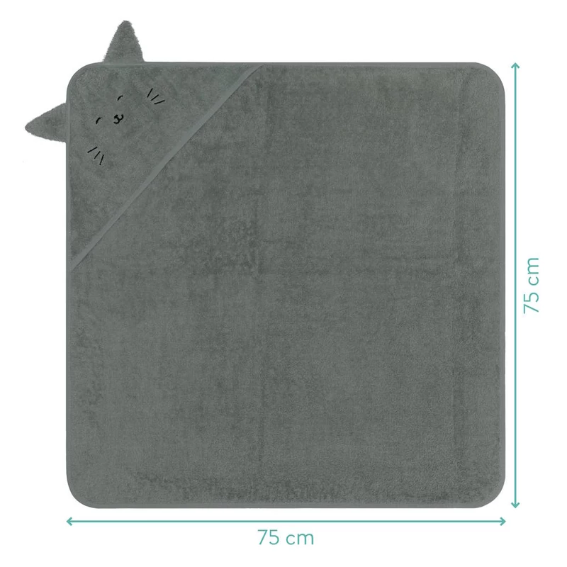Fillikid fürdõlepedõ 75x75cm cica zöld 1033-44