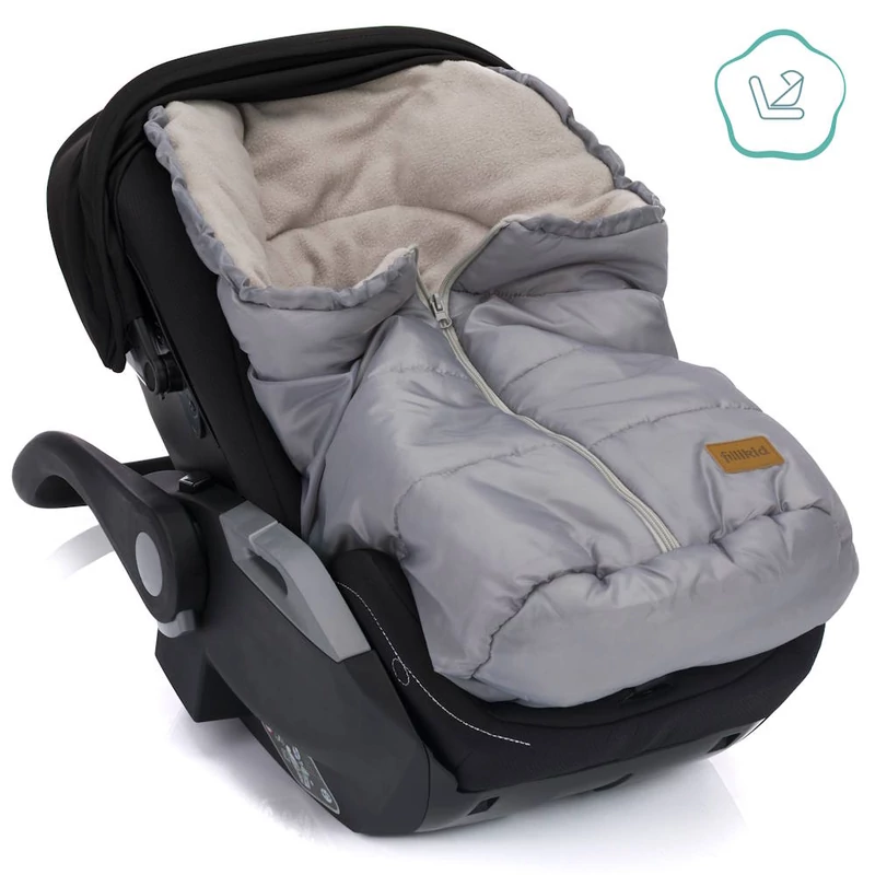 Fillikid bundazsák hordozóba Eco small  szürke 1219-37