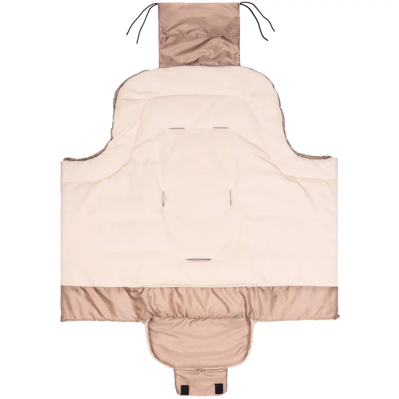 Fillikid bundazsák babakocsiba Eco big 1220-09 natúr
