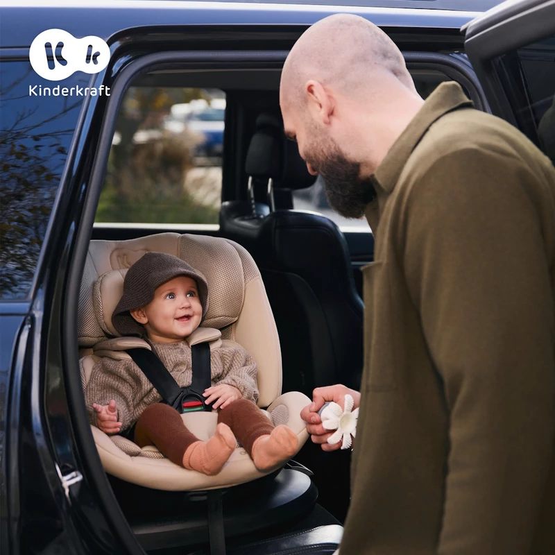 Kinderkraft gyerekülés Xpedition 3 i-Size 360 fok Isofix 40-150cm  szürke