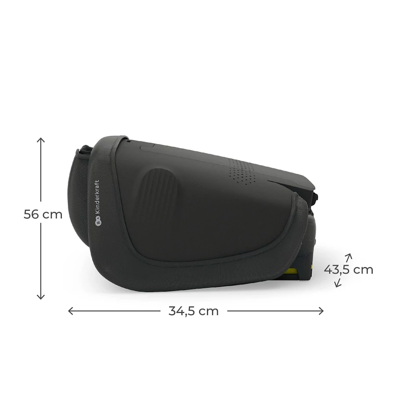 Kinderkraft gyerekülés Unity 2 i-Size Isofix 100-150cm fekete