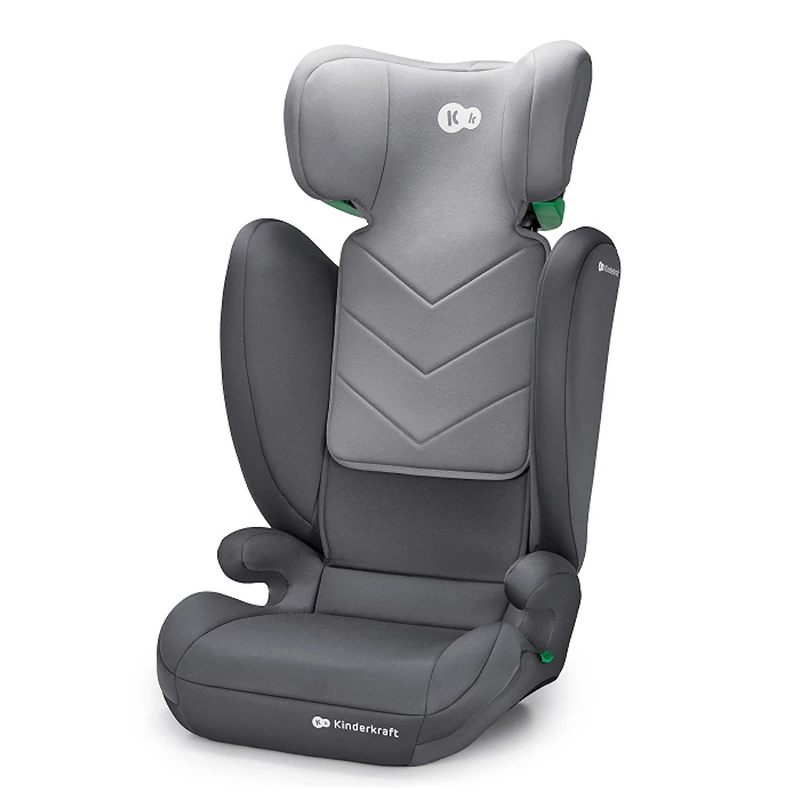Kinderkraft gyerekülés I-SPARK i-Size 100-150cm szürke