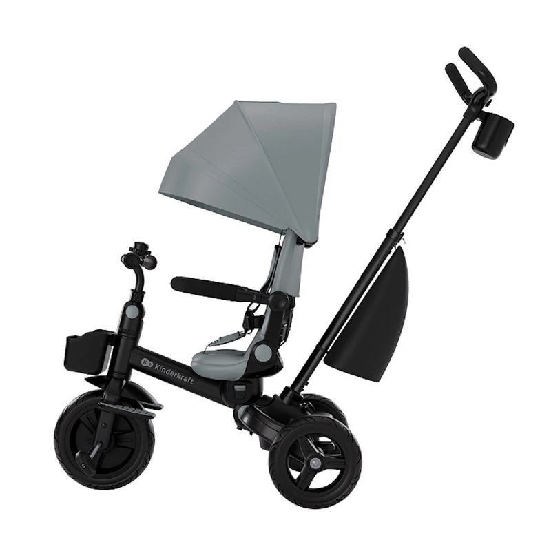 Kinderkraft tricikli 6in1 AVEO 2 PLUS  szürke