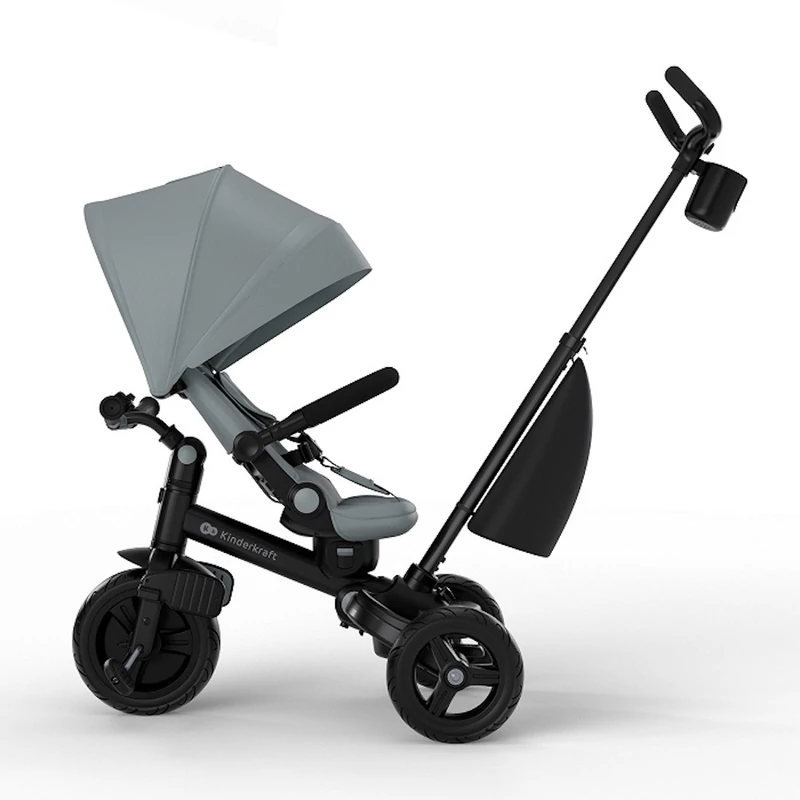 Kinderkraft tricikli 6in1 AVEO 2 PLUS  szürke