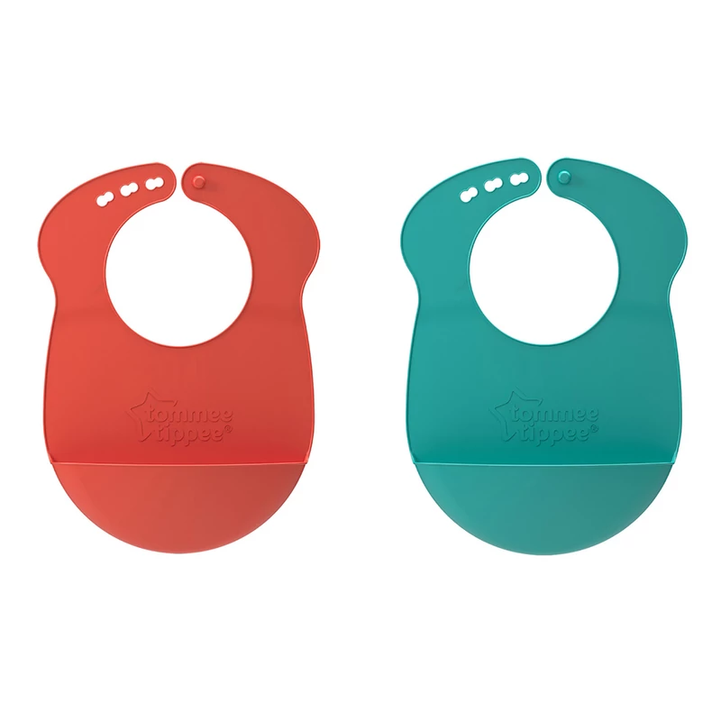 Tommee Tippee mûanyag etető előke (mosógépben mosható)