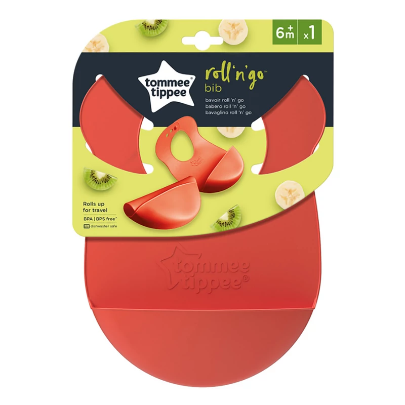 Tommee Tippee mûanyag etető előke (mosógépben mosható)