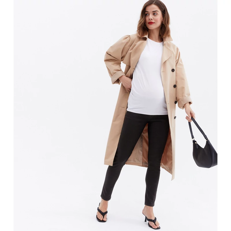 Kismama farmernadrág pocak alatti gumisderekú NewLook Emilee