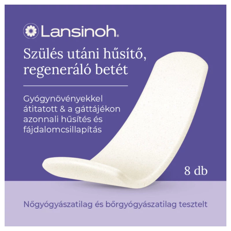 Lansinoh szülés utáni hűsítő, regeneráló betét 8db