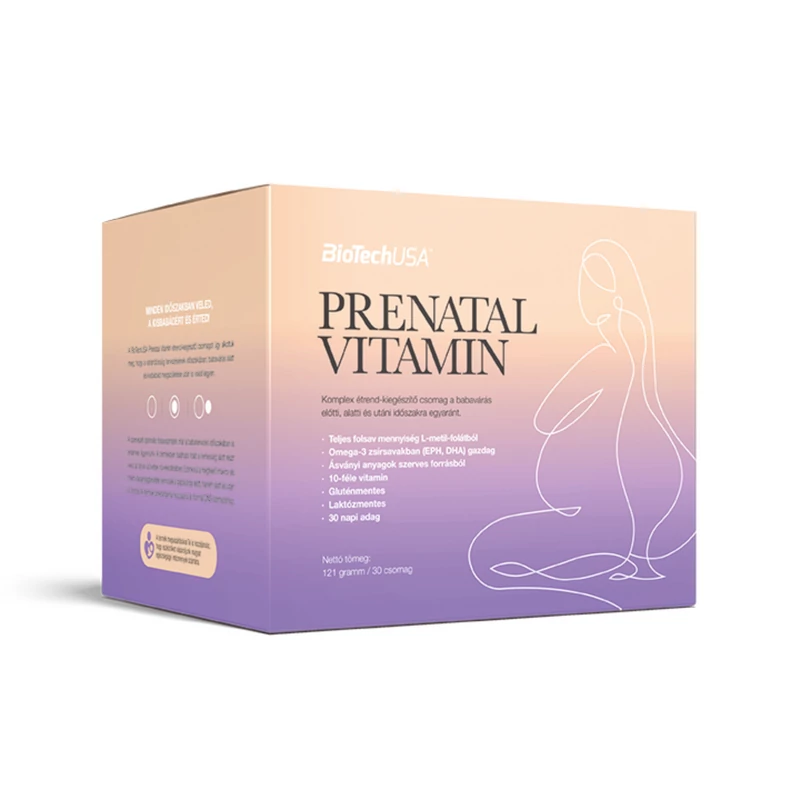 Prenatal Vitamin, babaváró étrendkiegészítő csomag