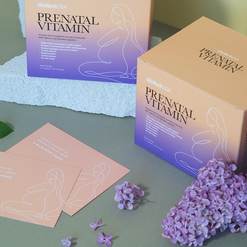 Prenatal Vitamin, babaváró étrendkiegészítő csomag