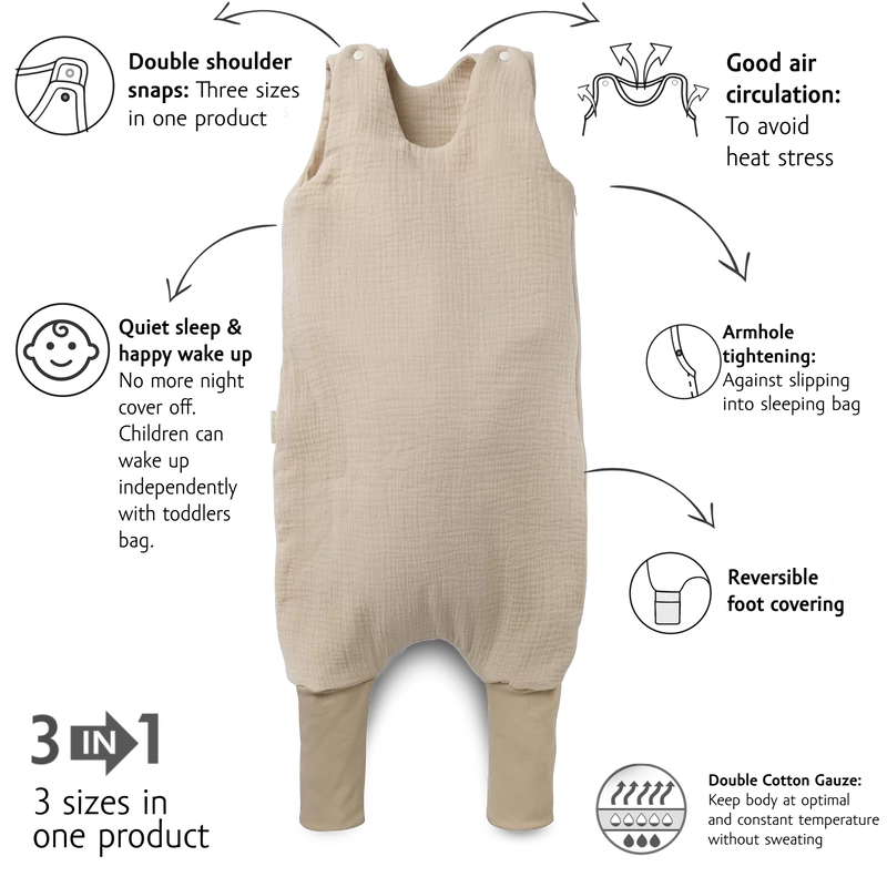 Tipegő Hálózsák "KREPP" TOG 1