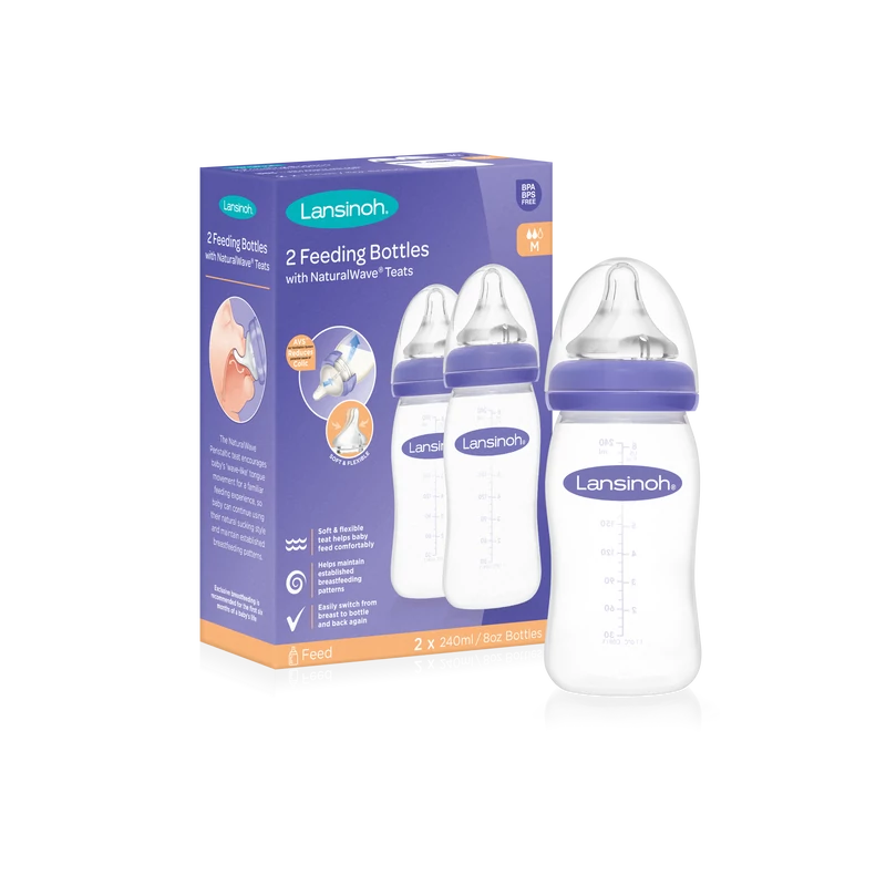 Lansinoh 240 ml. cumisüveg dupla