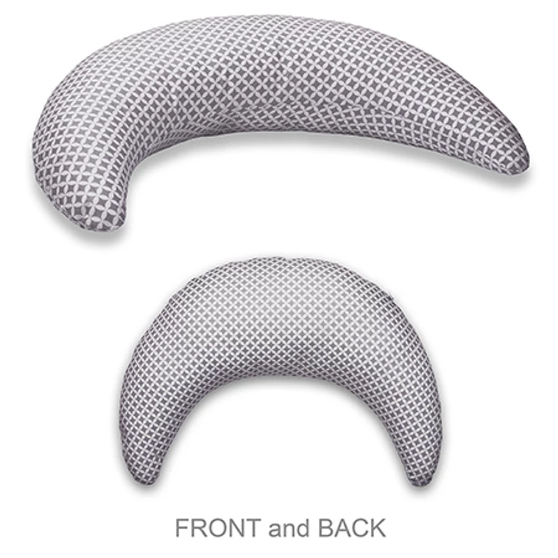 HALFMOON párna pamut huzattal - PickGray  