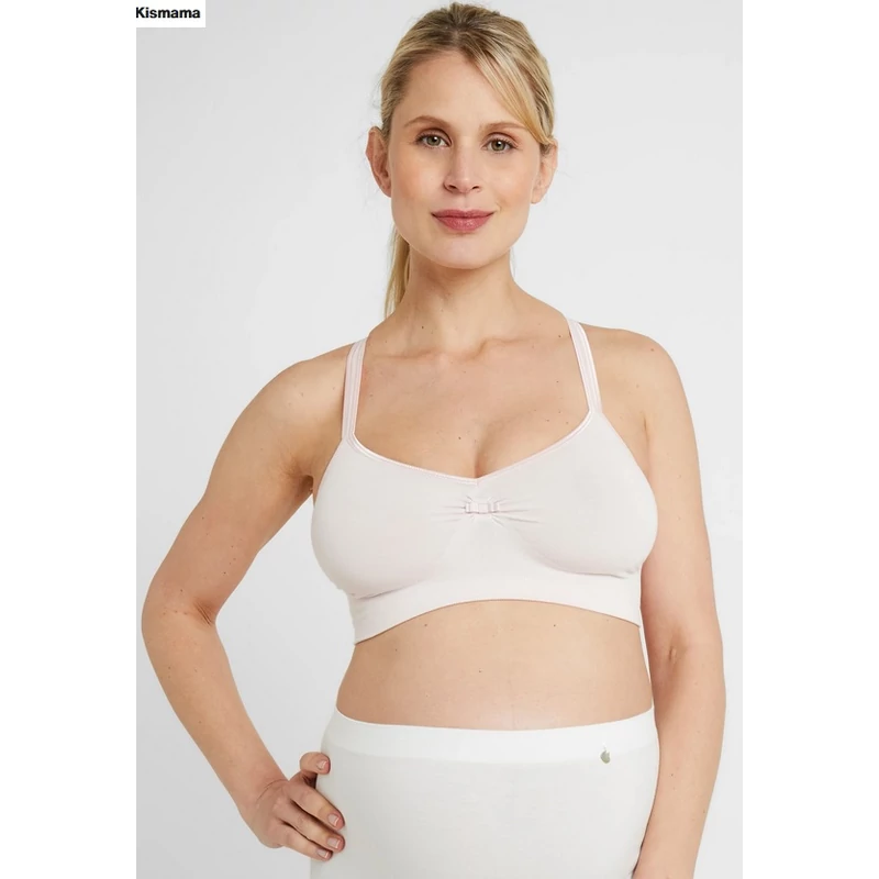 Kismama melltartó csipke hátrésszel púder szín S CacheCoeur Serenity s púder