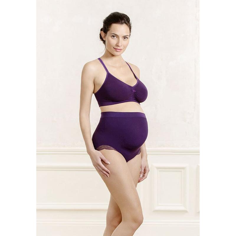 Kismama melltartó csipke hátrésszel lila S CacheCoeur Serenity s lila